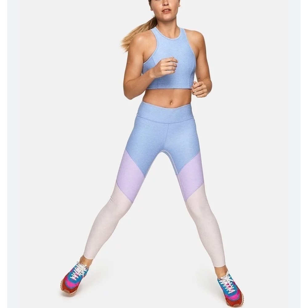 Outdoor Voices 7/8 Springs Leggings in Pastel Lilac Sz S